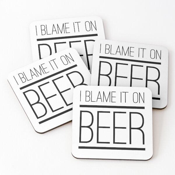 Item preview, I Blame It on Beer designed and sold by SerenaBliss.