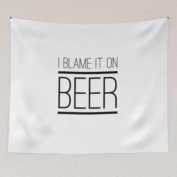 Item preview, I Blame It on Beer designed and sold by SerenaBliss.