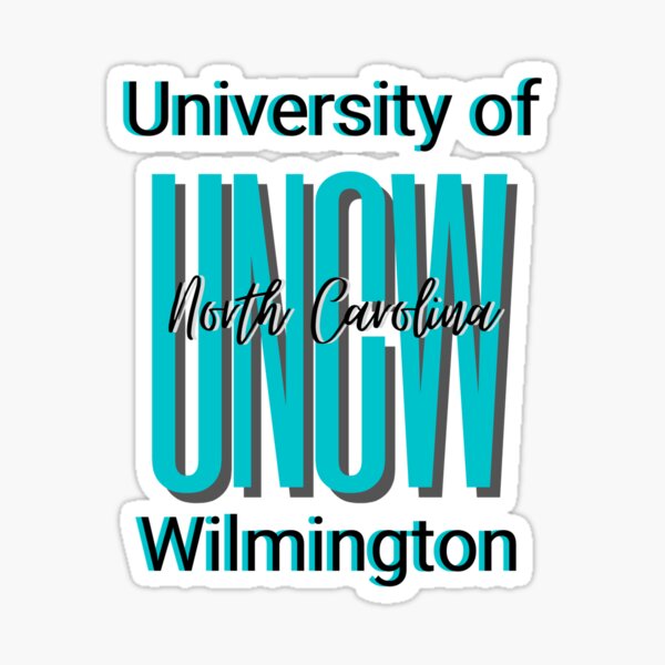 Uncw Stickers | Redbubble