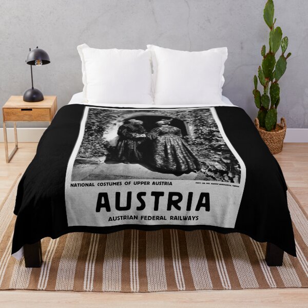 Item preview, Austria Noire vintage travel poster designed and sold by stickart-marek.