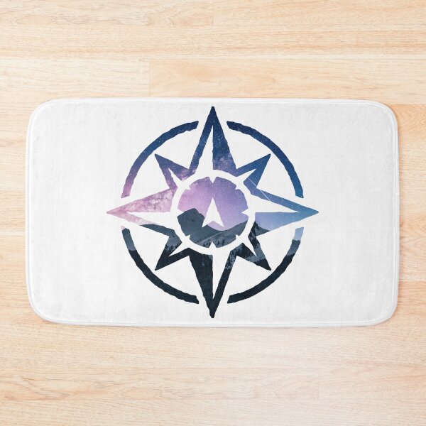 Item preview, Milky Way Snowy Mountains | Compass Rose Cut-Out designed and sold by CarlosAlberto.
