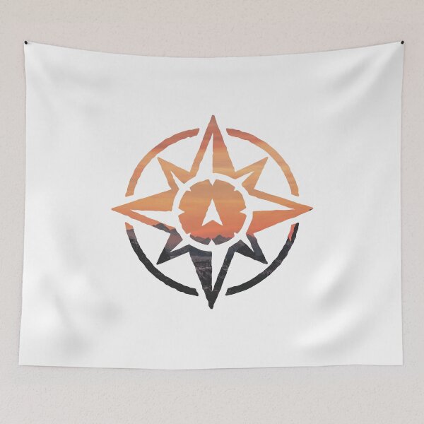 Item preview, Sunset Mountains | Compass Rose Cut-Out designed and sold by CarlosAlberto.