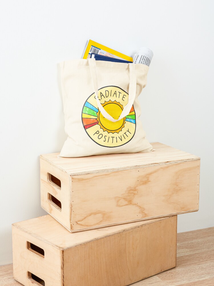 Alternate view of Radiate Positivity Tote Bag