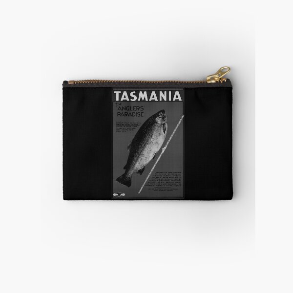 Item preview, Tasmania Noire vintage travel poster designed and sold by stickart-marek.