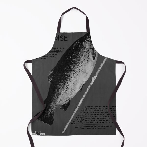 Item preview, Tasmania Noire vintage travel poster designed and sold by stickart-marek.
