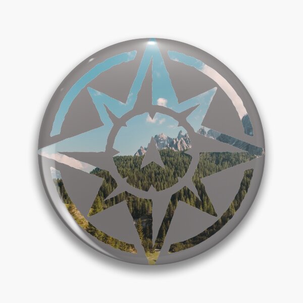 Item preview, Nature Landscape | Compass Rose Cut-Out designed and sold by CarlosAlberto.