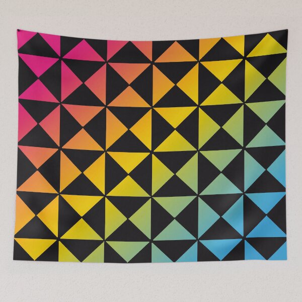 Item preview, Rainbow Triangle Pattern v1 designed and sold by Tallulah-Malibu.