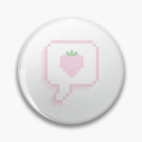 Item preview, Pixel Strawberry Speech Bubble designed and sold by synchrotron3000.