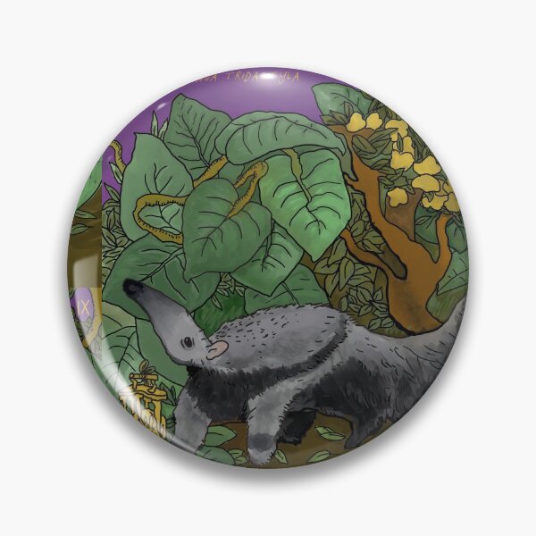 Item preview, the hermit tarot anteater designed and sold by digandphil.