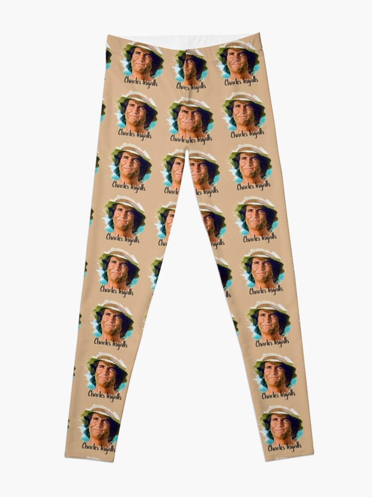 Charles Ingalls Little House on the Prairie  Leggings for Sale by