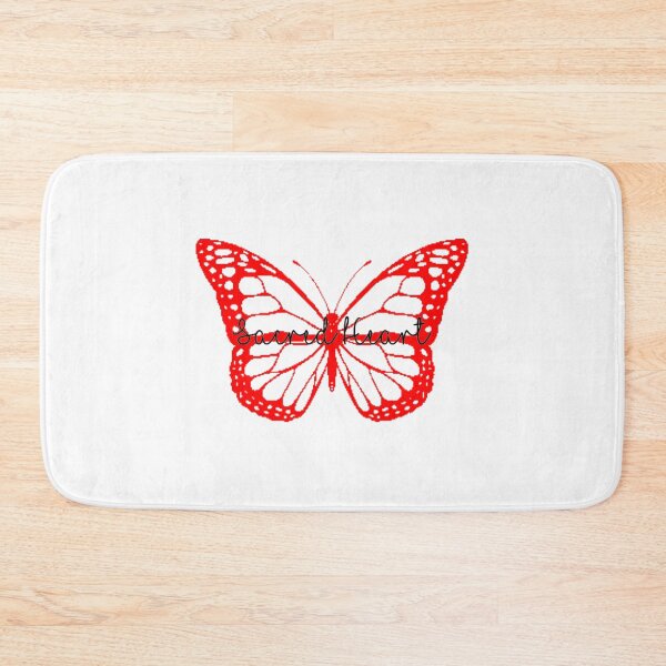 Item preview, Sacred Heart butterfly sticker  designed and sold by l17m04.