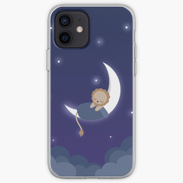 The Lion Sleeps On The Moon iPhone Soft Case
