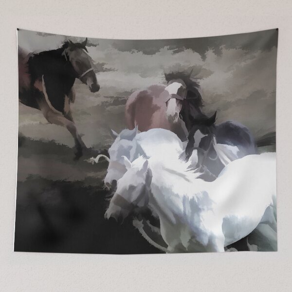 Item preview, Breaking Free   -  Wild Horses designed and sold by NaturePrints.