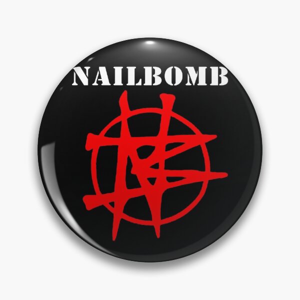 Item preview, Nailbomb Band Logo designed and sold by lithoman2.