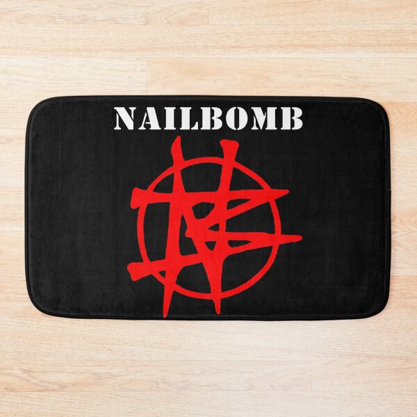 Item preview, Nailbomb Band Logo designed and sold by lithoman2.