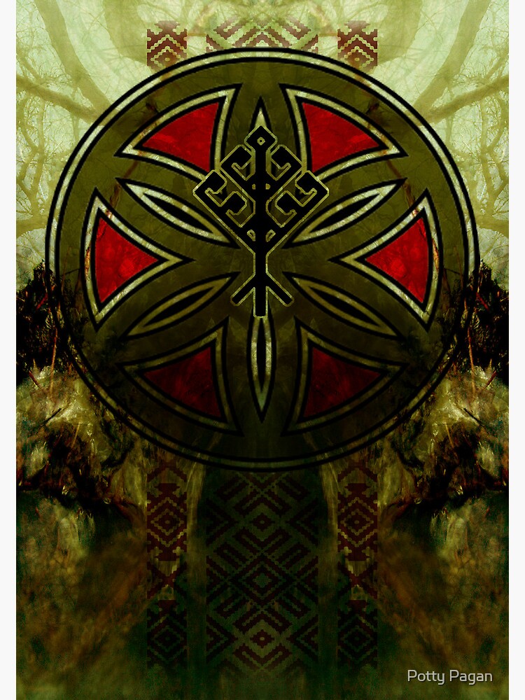 "the slavic tree of life " Poster by potty Redbubble