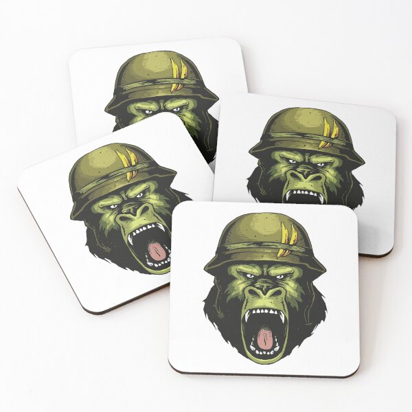 Item preview, King Gorilla Soldier designed and sold by Vector Scout Lab.