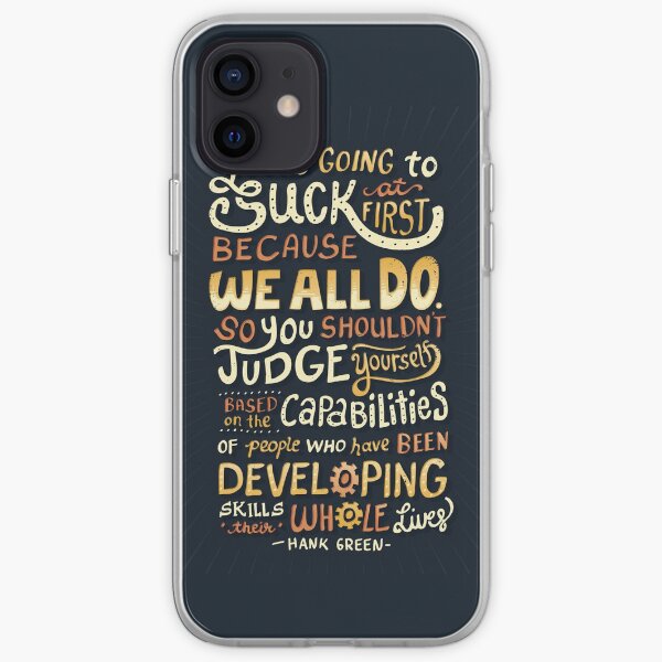 Don't be afraid to suck iPhone Soft Case