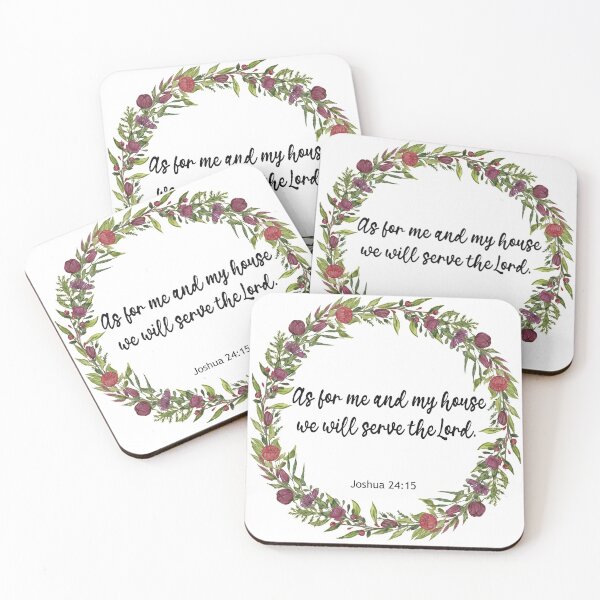 Item preview, Joshua 24:15 Bible Verse designed and sold by avejane.
