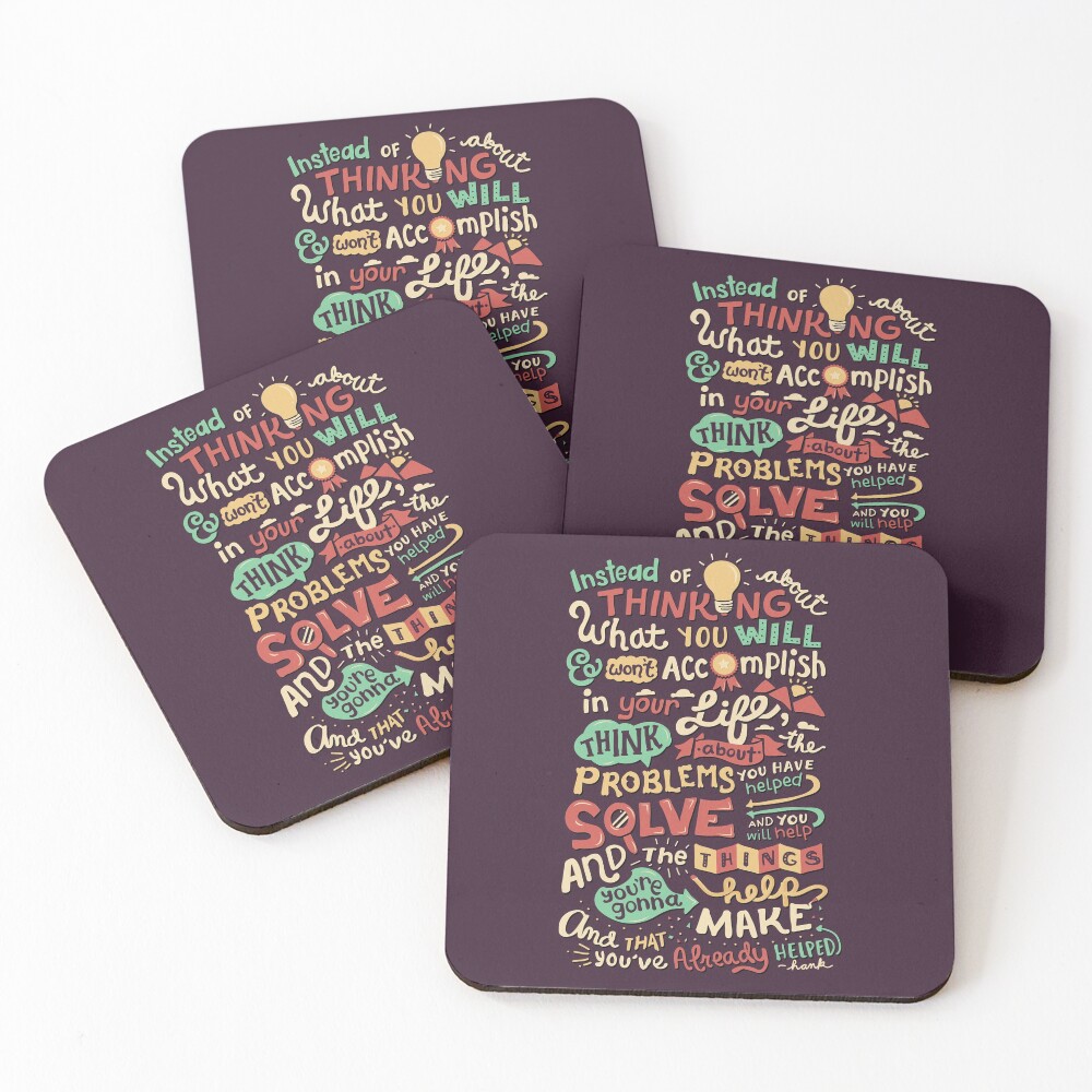 Item preview, Coasters (Set of 4) designed and sold by risarodil.