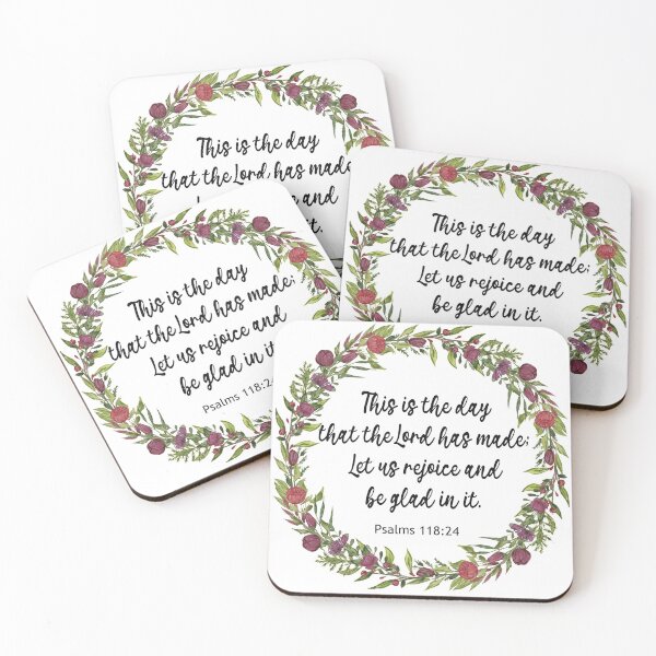 Item preview, Psalms 118:24 Bible Verse designed and sold by avejane.