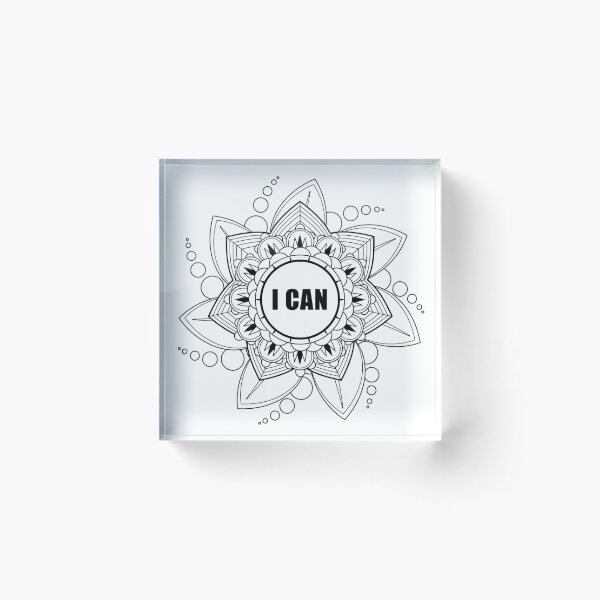 Item preview, I Can Mindfulness Mandala designed and sold by Natural Healer.