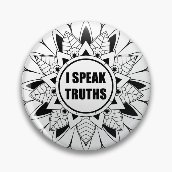 Item preview, I Speak Truths Mindfulness Mandala designed and sold by Natural Healer.