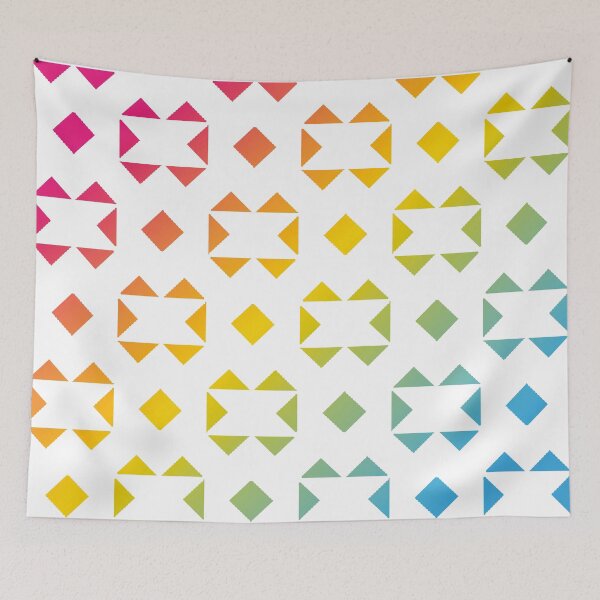 Item preview, Rainbow Triangle Pattern v2 designed and sold by Tallulah-Malibu.