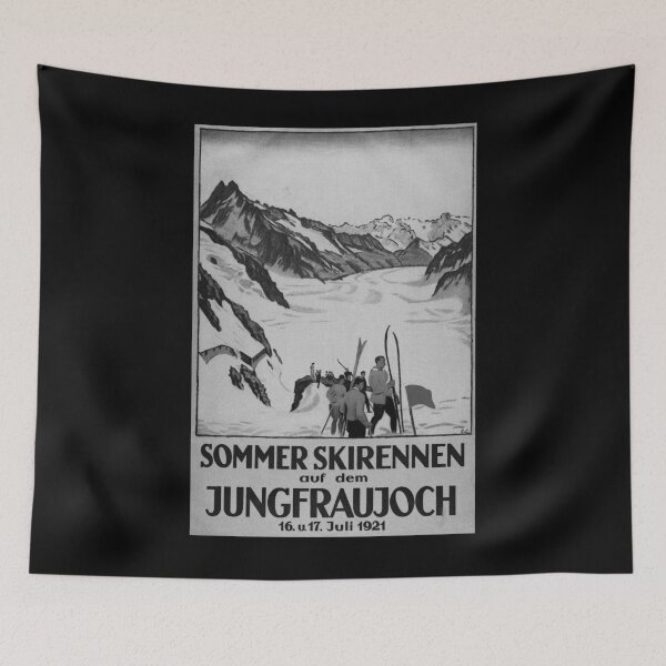 Item preview, Jungfraujoch Noire designed and sold by stickart-marek.