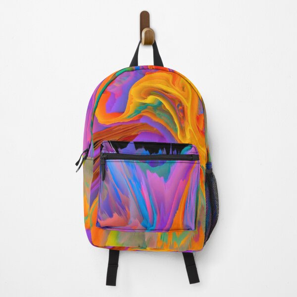 Item preview, colorful abstract floral butterfly designed and sold by haroulita.