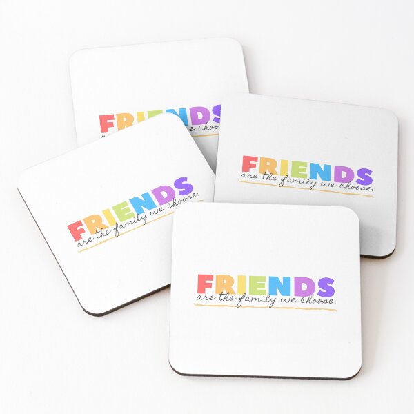 Item preview, Friends are the Family We Choose. designed and sold by Amalzaki.
