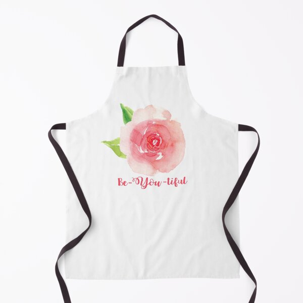 Item preview, Be-You-tiful pink watercolor rose designed and sold by ApricotBlossom.