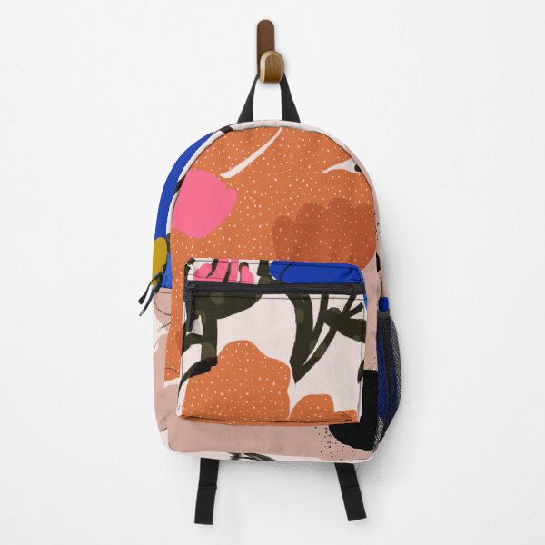 Item preview, Wildflowers - Blush Pink & Cobalt Blue designed and sold by fossdesign.