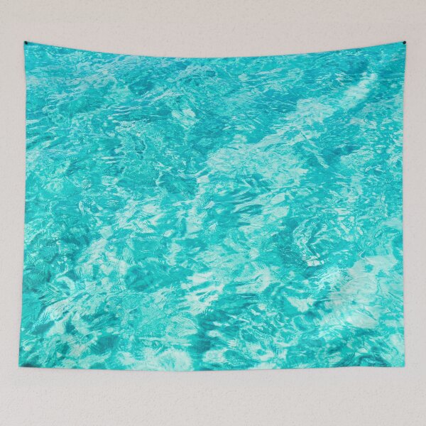 Item preview, Blue ocean waves designed and sold by augustprints.