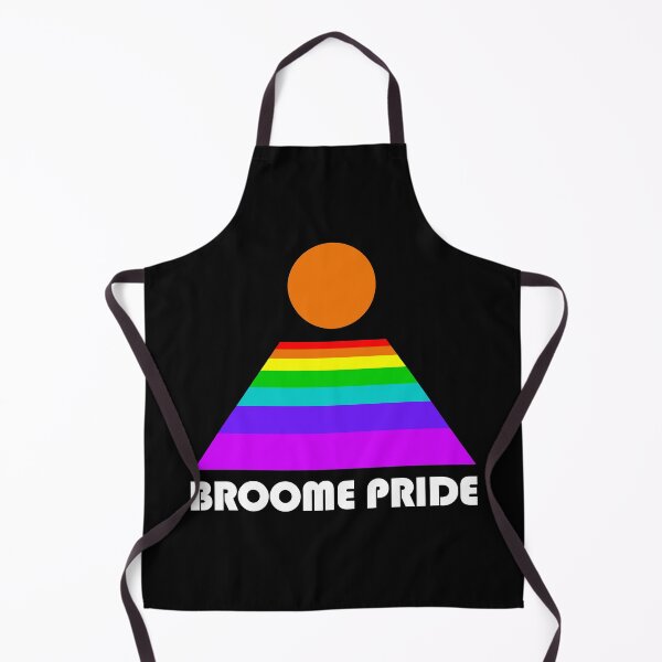 Item preview, Broome Pride Logo - white designed and sold by BroomePride.