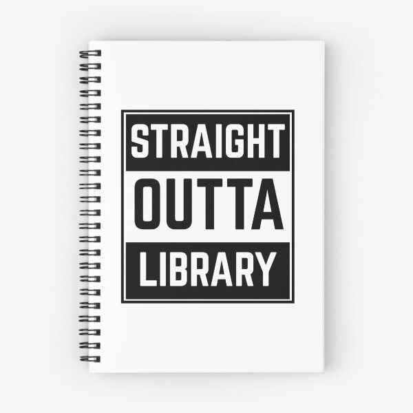 Item preview, Straight outta library designed and sold by bumperapparels.