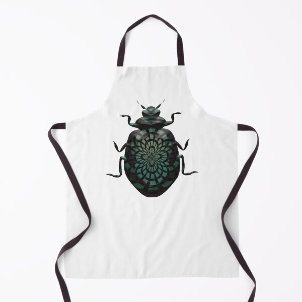 Item preview, Green Geometric Beetle designed and sold by Heidi Baldwin.