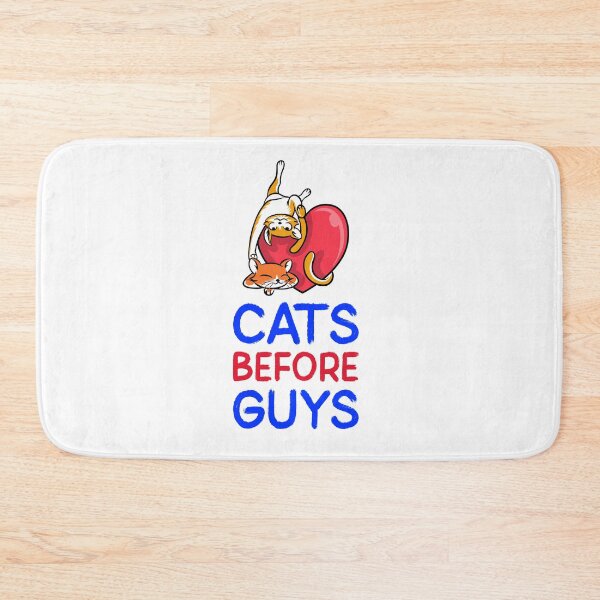 Item preview, Cats Before Guys Anti Valentine Design designed and sold by ecdato.