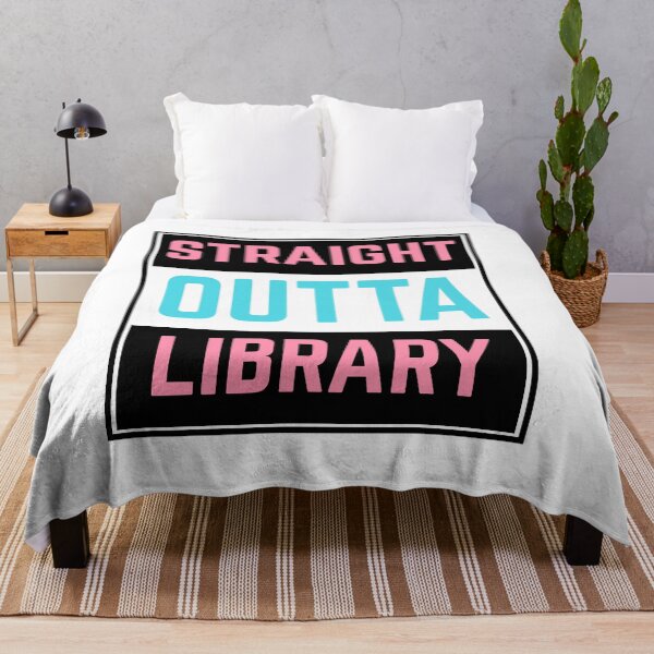 Item preview, Straight outta library designed and sold by bumperapparels.