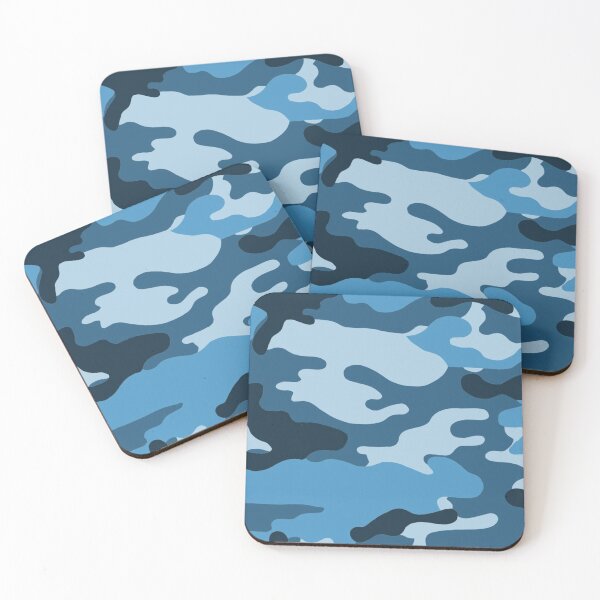 Item preview, blue camouflaged designed and sold by Frnnn.