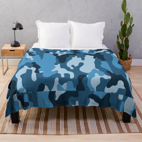 Item preview, blue camouflaged designed and sold by Frnnn.