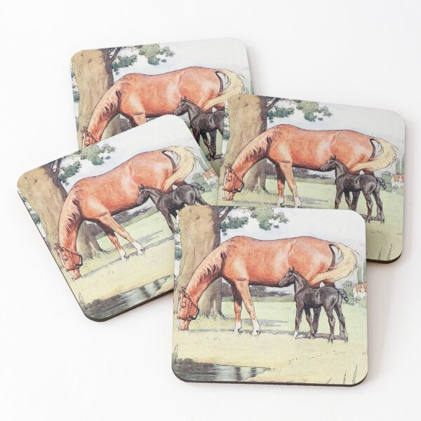 Item preview, Cecil Aldin- Black Beauty Large Pleasant Meadow designed and sold by Dreamflight.