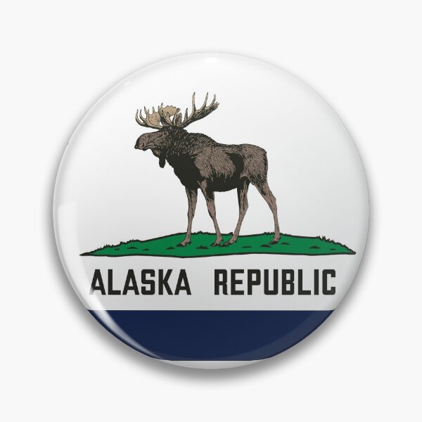 Item preview, Alaska Republic - Moose designed and sold by StateFlags.