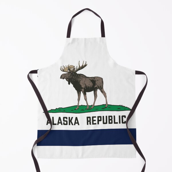 Item preview, Alaska Republic - Moose designed and sold by StateFlags.