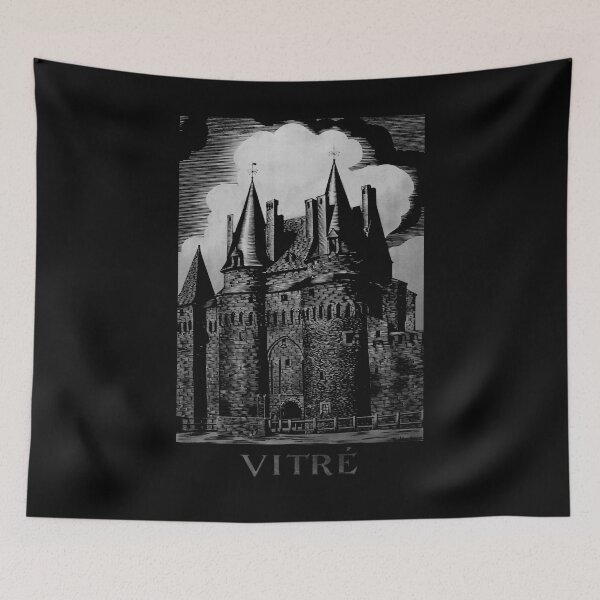 Item preview, Vitre Noire vintage travel poster designed and sold by stickart-marek.