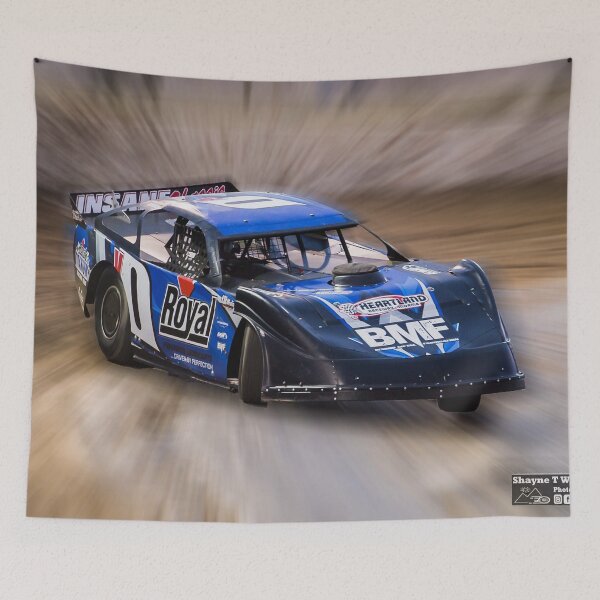 Item preview, Speedway Super Sedan zooms at the crowd designed and sold by shaynetwright.