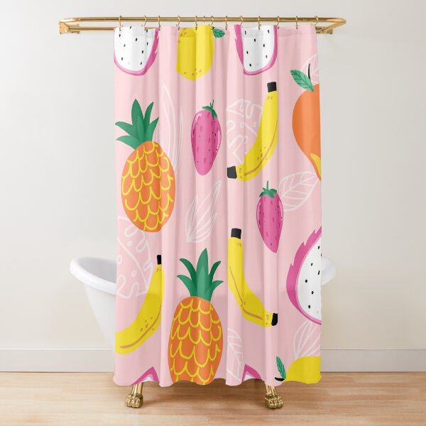 summer fruits  Shower Curtain