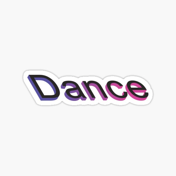 Dance #1 Sticker