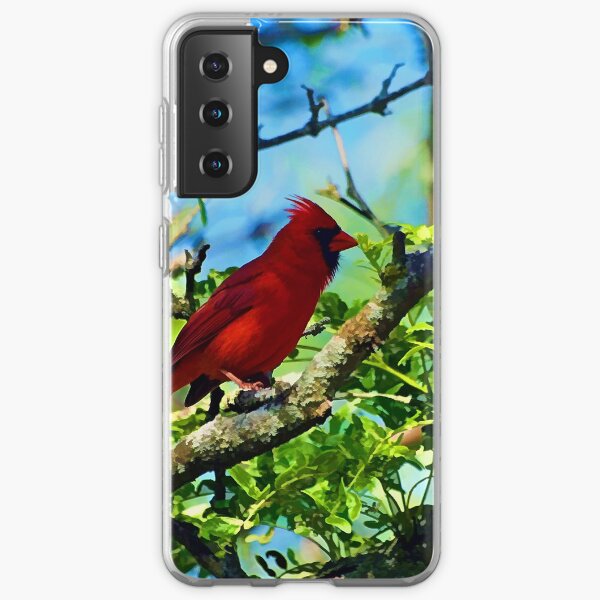 Red Cardinal Samsung Galaxy Soft Case