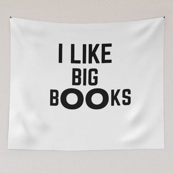 Item preview, I like big books. designed and sold by bumperapparels.